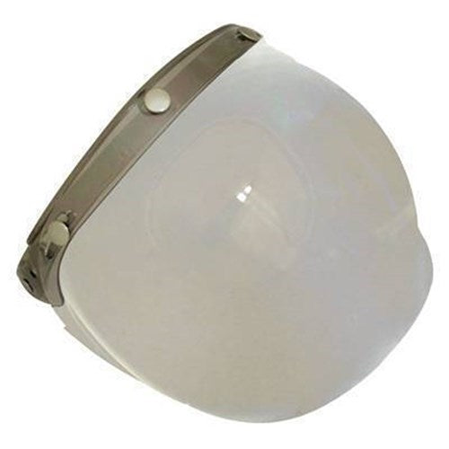 Scorpion Flip UP 3 Stud UNIV Bubble Visor - Dark Tint W/Silver Mirror