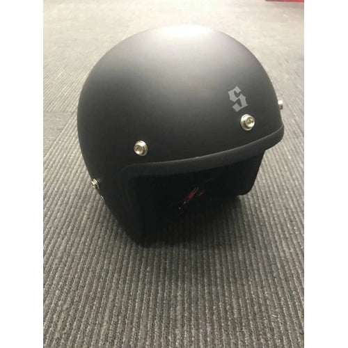 Scorpion Baron Helmet Matt Black - With Studs