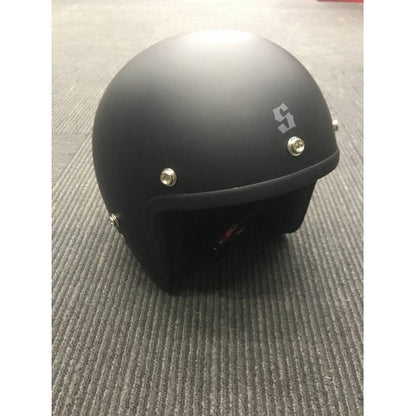 Scorpion Baron Helmet Matt Black - With Studs