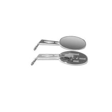 Scorpion Mirror Oval Billet Style HD Short L/H Chrome (ctn25)