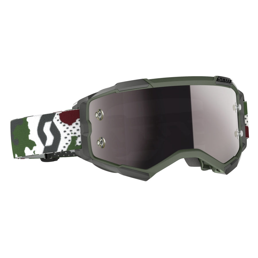 SCOTT FURY - DARK GRN/WHT - SIL CHR WRKS