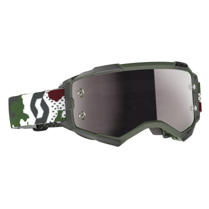 SCOTT FURY - DARK GRN/WHT - SIL CHR WRKS