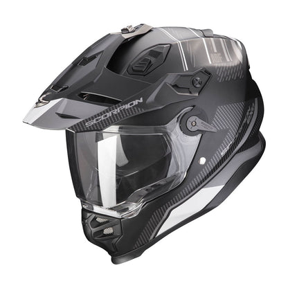 Scorpion Exo Adf-9000 Air Desert - Matte Blk/sil