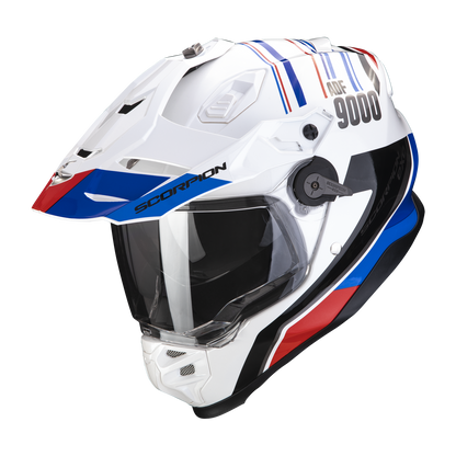 Scorpion Exo Adf-9000 Air Desert - Wht/blu/red