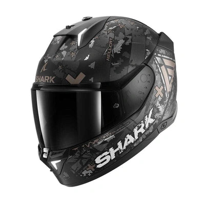 SHARK SKWAL i3 HELLCAT BLK/ANT + VISOR - view 2