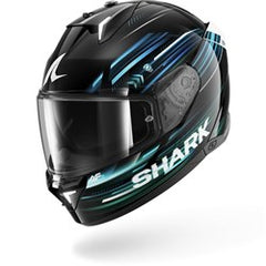 SHARK SKWAL i3 LIGHT-BLUR - BLK/BLU/GRN