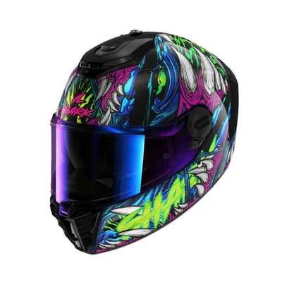 Shark Spartan RS Shaytan BLK/GRN/VIO - view 2