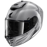SHARK SPARTAN RS SPEED-TECH SIL/WHT/BLK