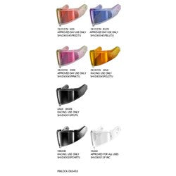 Shark Vis - Skwal i3 D-Skwal3 Ridill2 Visor Blue