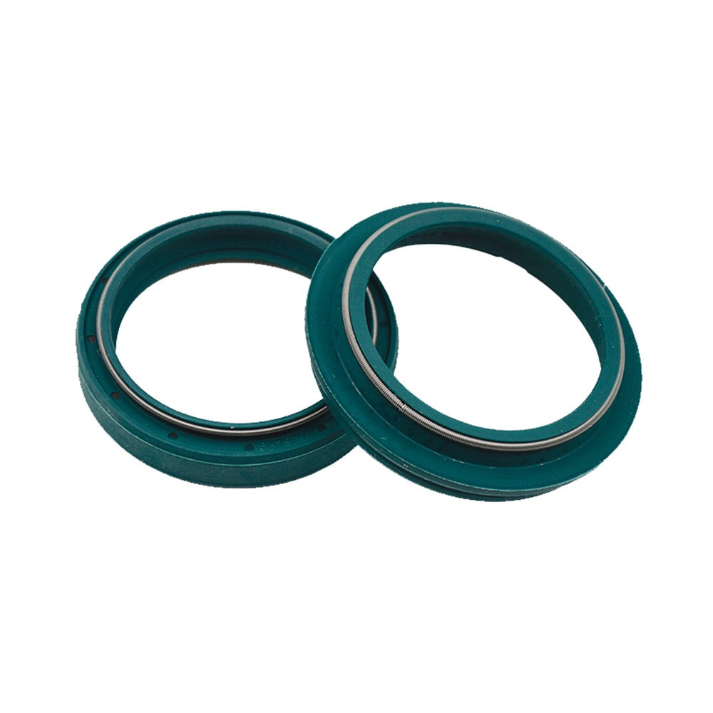 SKF - Seals Kit (oil - dust) SHOWA 43 mm GREEN COLOUR  (20)