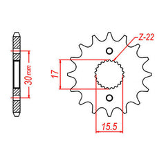 Ducati 851 SP 89-90 Chain & Sprocket Kit