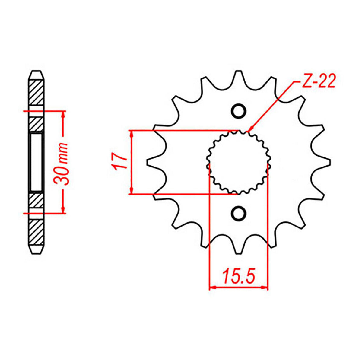 Husqvarna SM610 07-10 Chain & Sprocket Kit