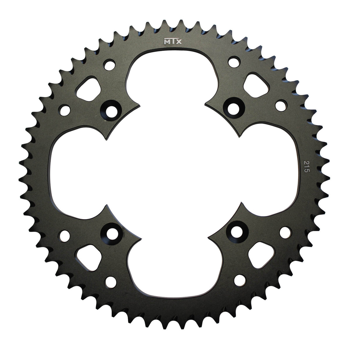 MTX 215 Zero Aluminium Rear Sprocket #420 - Black (11A-4GC-BLK)