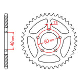 Sprocket Rear MTX 40T KTM 50 #415 11-KM3-42