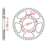MTX 703 Steel Rear Sprocket #520 (11-703)