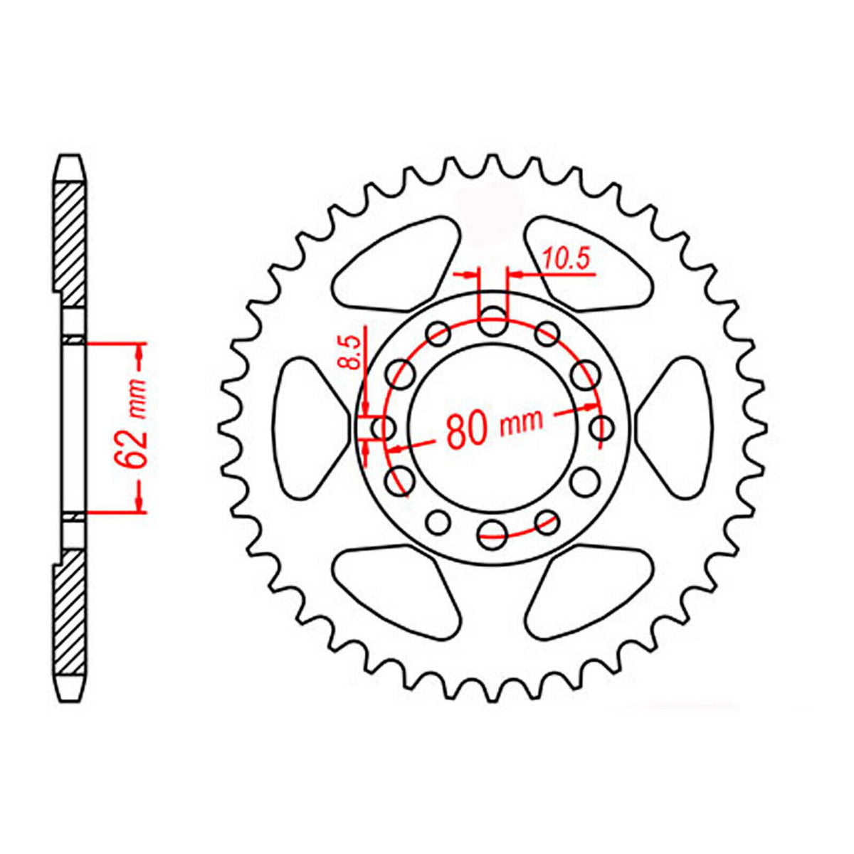 17T Supersprox Stealth Front Spkt (704)