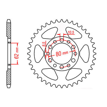 17T Supersprox Stealth Front Spkt (704)