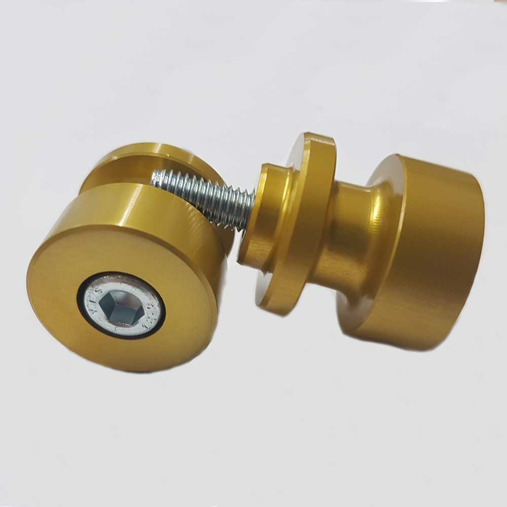 OGGY KNOBBS REAR PICK UP SPOOLS - M6 x 1 GOLD - SPU06GLD