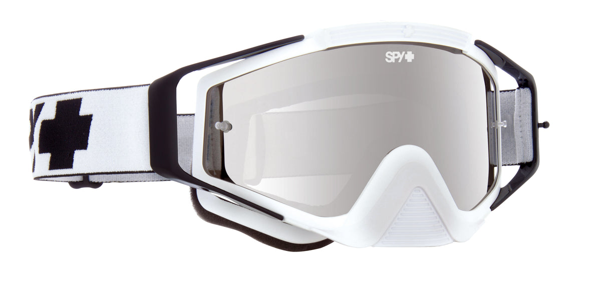 Omen White - Smoke w/ Silver Mirror SPY-323129632855