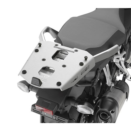 GIVI Specific Monokey Aluminium Rear Rack - Suzuki DL650 V-Strom 17-23/DL1000 V-Strom 17-19 (Plate Included)