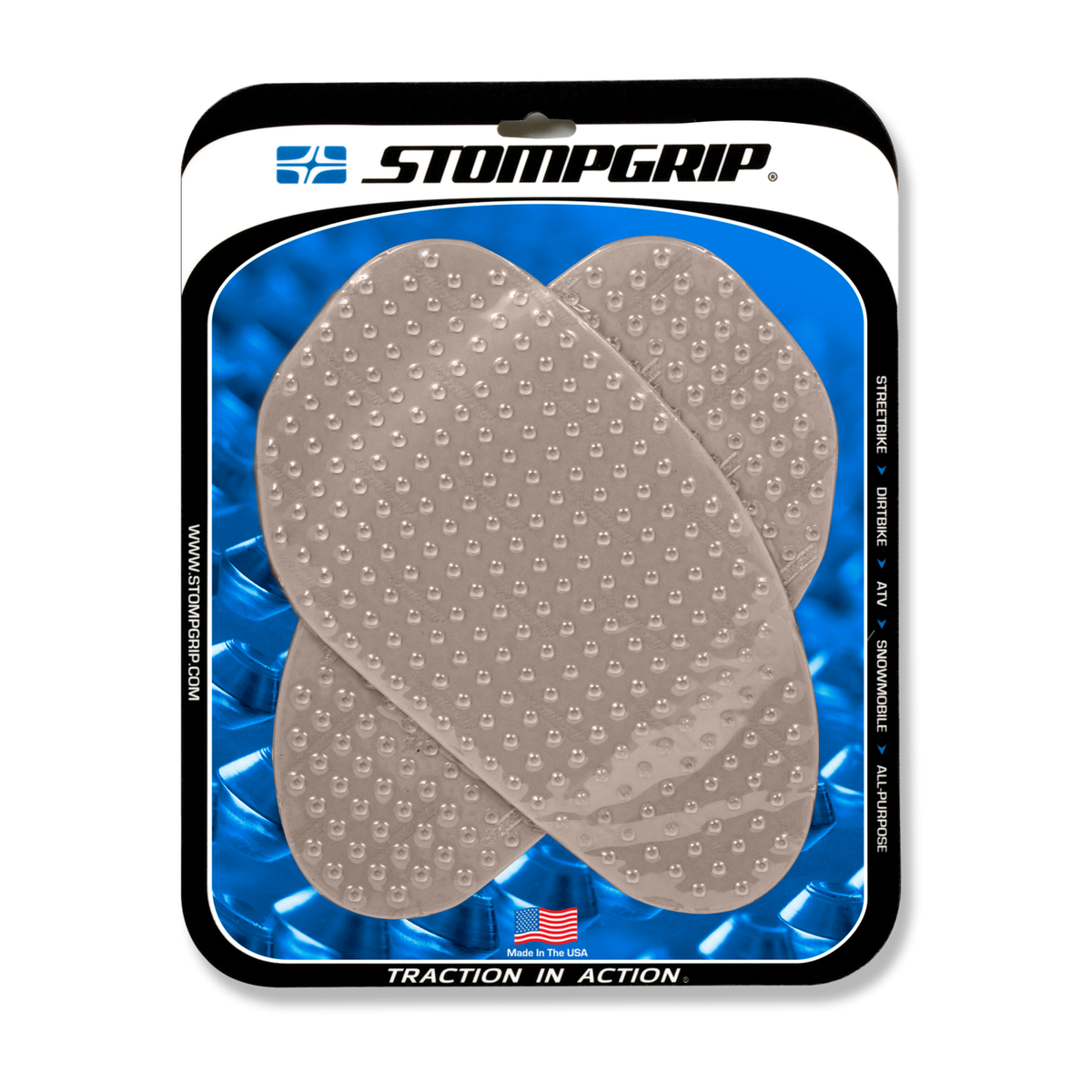Universal Large Tank Grips Clear ST50-10-0001