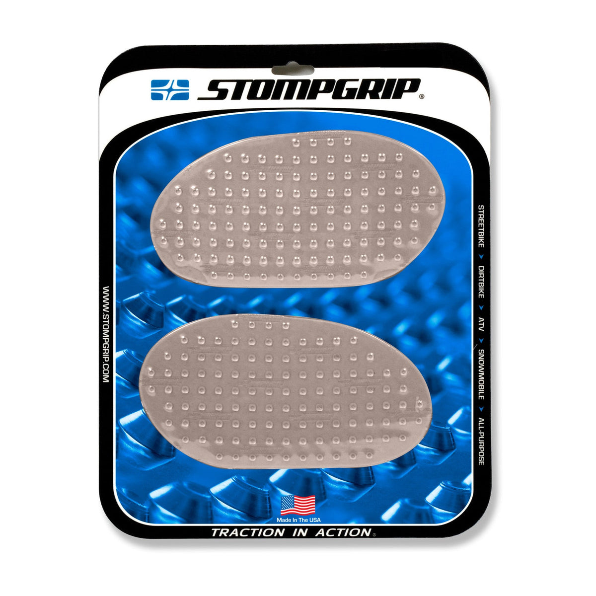 Universal Small Tank Grips - Volcano Clear ST50-10-0002