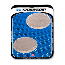 Universal Oval Tank Grips - Volcano Clear ST50-10-0003C