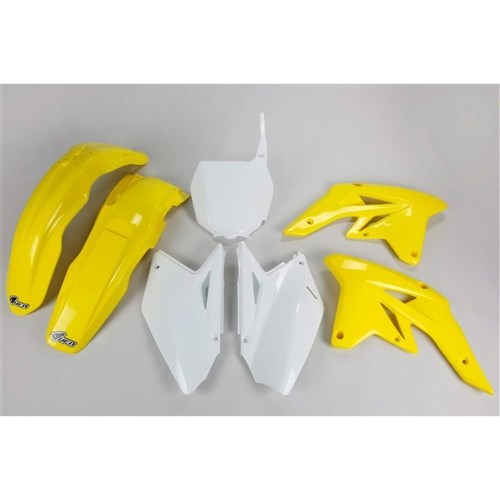 UFO Suzuki RMZ250 07-09 Plastics Kit (2007-08 OEM) (Will Become Sukit407FE999)