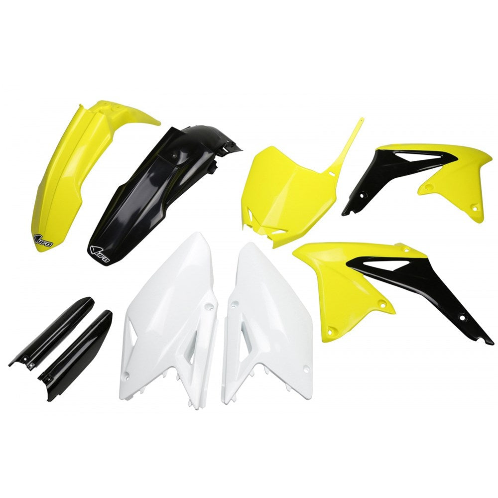 /UFO Suzuki RMZ450 08-17 Full Plastics Kit (OEM 13) (WAS Sukit414E999)