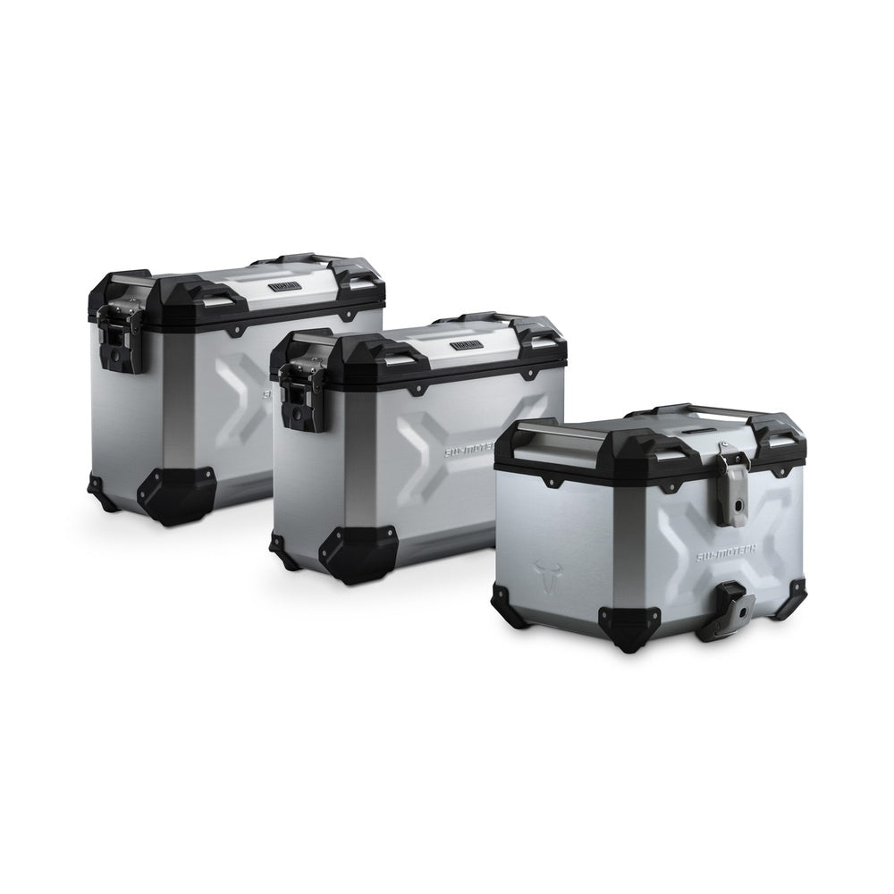 Adventure set luggage. Silver. Royal Enfield Himalayan 450 (23-). (ADV.41.620.75000/S)