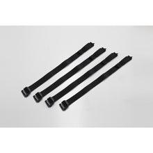 Strap set SysBag.Black. 4 fitting straps.(BC.ZUB.00.097.30000)