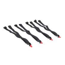 Strap set. 4 x. For the PRO tail bag. Hook on one side. (BC.ZUB.00.128.30000)