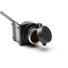 Cigarette lighter socket with cable harness Water-resistant. Cable 160 cm length. 12 V. (EMA.00.107.10200)