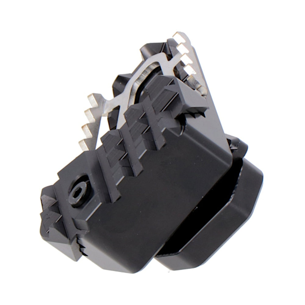 Extension for brake pedal. Black. Triumph Tiger 800 / 1200 models. (FBE.11.748.10000/B)