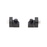 Mounting kit for EVO footrest. Black. Yamaha Tenere 700 Modelle (19-). (FRS.06.112.80201/B)