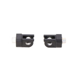 Mounting kit for EVO footrest.Black. Kawasaki models.(FRS.08.112.80102/B)