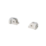 Mounting kit for ION footrest. Silver. Triumph Tiger 1200 models (22-). (FRS.11.011.80600/S)