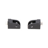 Mounting kit for EVO footrest.Black. Triumph Tiger 800/ 900/ 1200, Scram 1200.(FRS.11.112.80103/B)