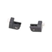 Mounting kit for EVO footrest.Black. Triumph Tiger 660 (21-).(FRS.11.112.80500/B)