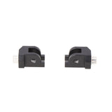 Mounting kit for EVO footrest.Black. Triumph Tiger 1200 models (22-).(FRS.11.112.80600/B)