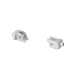 Mounting kit for EVO footrest. Silver. Triumph Tiger 1200 models (22-). (FRS.11.112.80600/S)