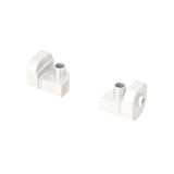 Mounting kit for ION footrest. Silver. Aprilia Touareg 660 (21-) (FRS.13.011.80200/S)