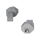 Mounting kit for ION passenger footrest. Silver. Harley-Dav. Pan America, BMW R 1300 GS. (FRS.18.011.80100/S)