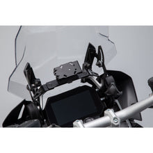 GPS mount for cockpit. Black. BMW R 1200 GS (12-18), R 1250 GS (18-). (GPS.07.646.11000/B)