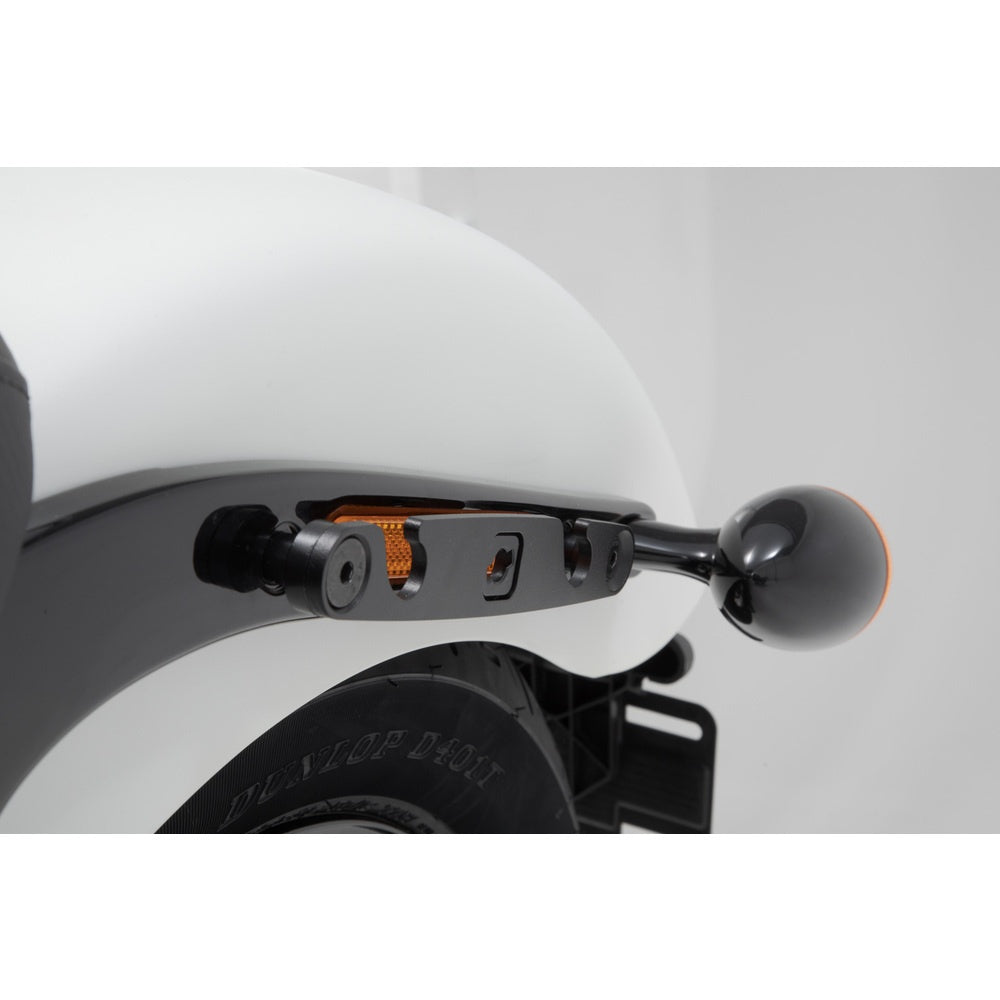 SLH side carrier LH2 left, Harley-Davidson Softtail Slim (17-). For LH2. (HTA.18.682.10200)