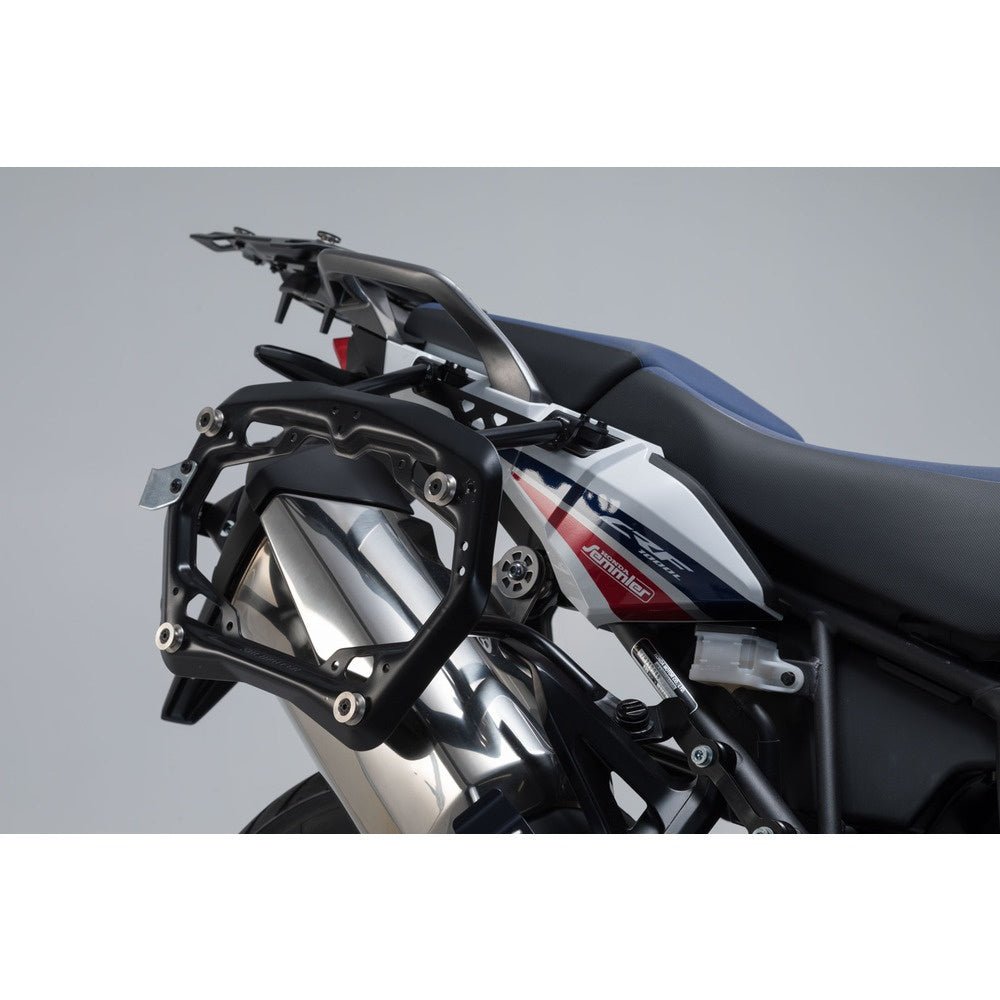 PRO side carrier off-road edition. Black. Honda CRF1000L Africa Twin (15-17). (KFT.01.622.30100/B)