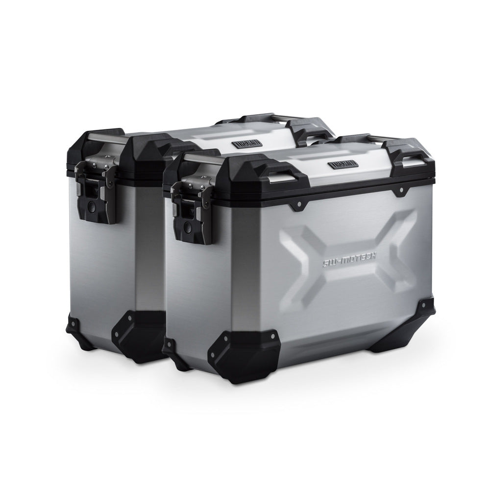 TRAX ADV aluminium case system. Silver. 37/37 l. Suzuki GSX-S1000GX (23-). (KFT.05.601.70000/S)