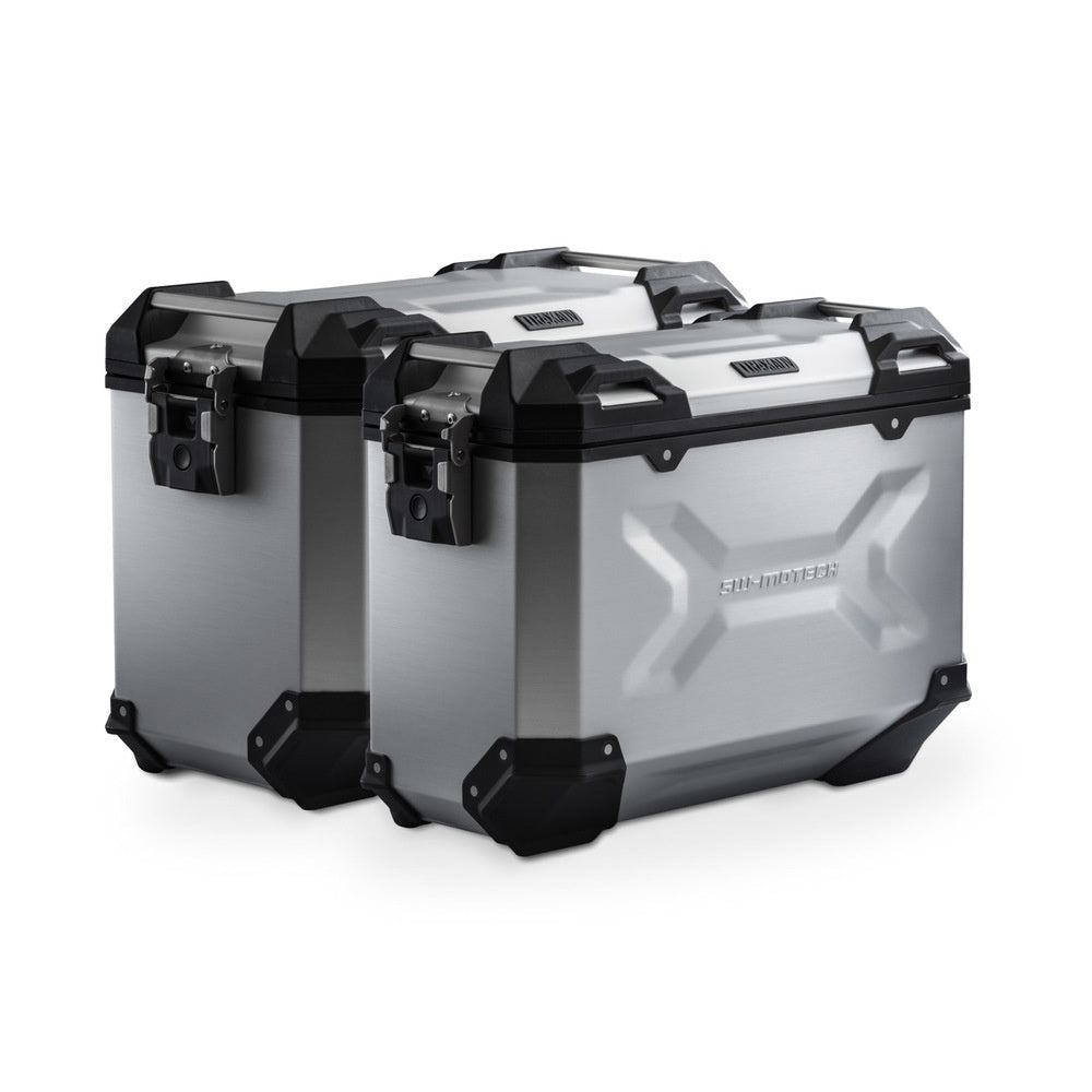 TRAX ADV aluminium case system. Silver. 45/37L. BMW F 900 GS(23-) (KFT.07.602.70000/S)