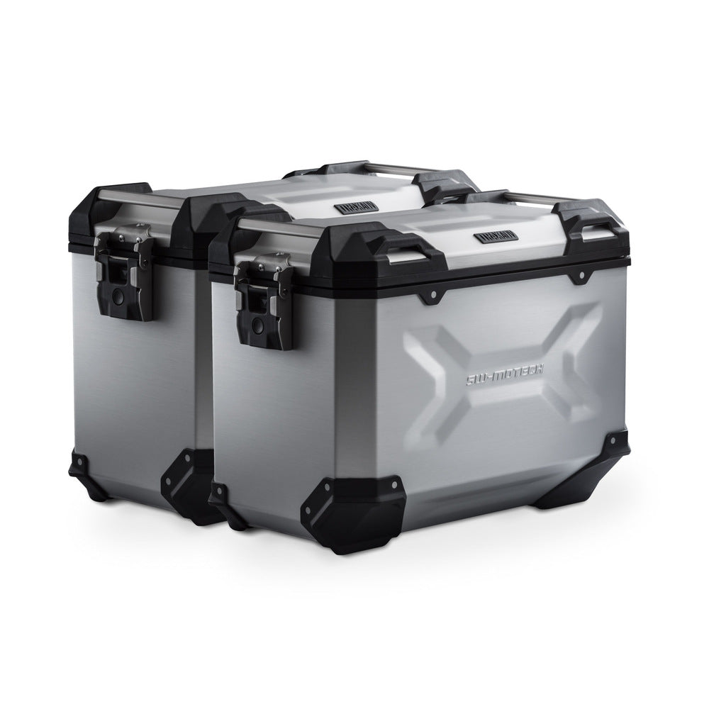 TRAX ADV aluminium case system. Silver. 45/45L. Royal Enfield Himalayan 450 (23-). (KFT.41.620.70100/S)