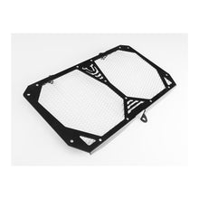 Radiator guard.Black/silver. Kawasaki Versys 1000 (12-18).(KLS.08.204.10000/B)